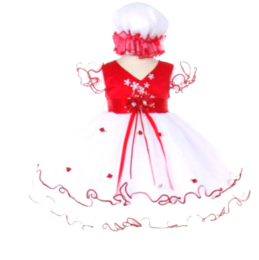 Red christmas dress great for holiday